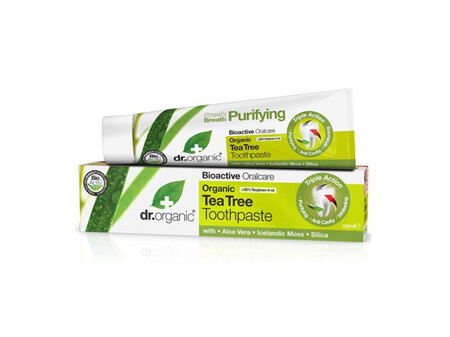 Dr Organic Tea Tree Toothpaste 100Ml