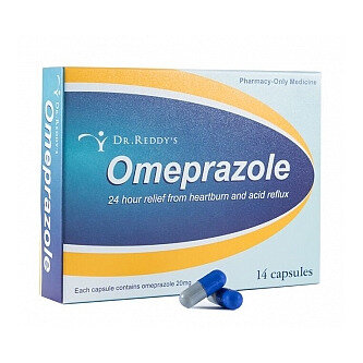 Dr Reddy's Omeprazole 20mg 14 Capsules