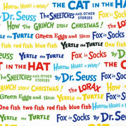 Dr Seuss - Celebrate Seuss - Celebration Book Titles