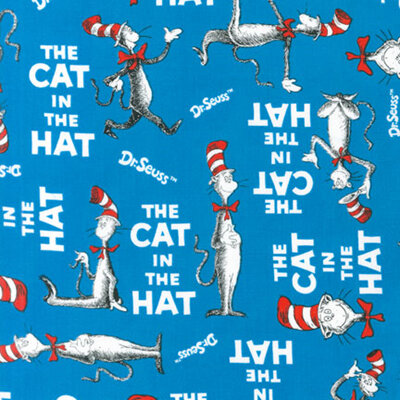 Dr Seuss - The Cat In The Hat - Celebration Blue Too