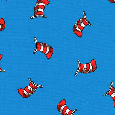 Dr Seuss - The Cat In The Hat - Hat Blue