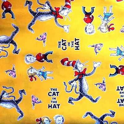 Dr Seuss - The Cat In The Hat - Yellow