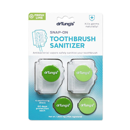 Dr Tung's Snap-On Toothbrush Sanitizers