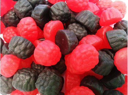Dragon 2kg bag raspberries & blackberries