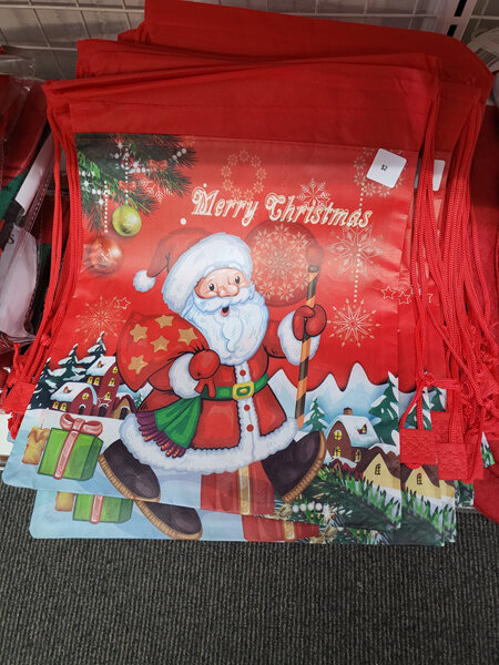 Drawstring bag - Christmas
