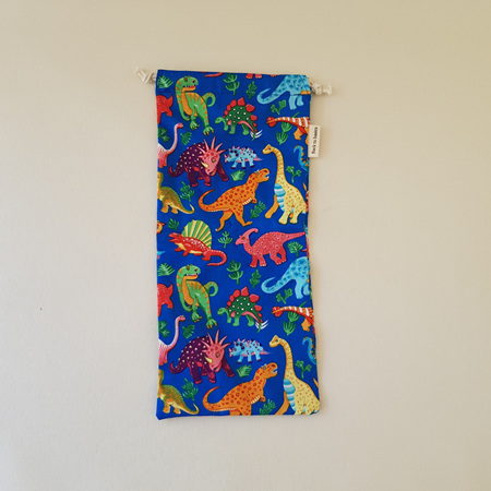 Drawstring Bag Dino 34 x16 cm