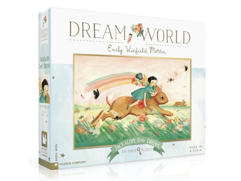 Dream World Emily Winfield Martin Jackalope Day Dream 200 Piece Puzzle NYPC