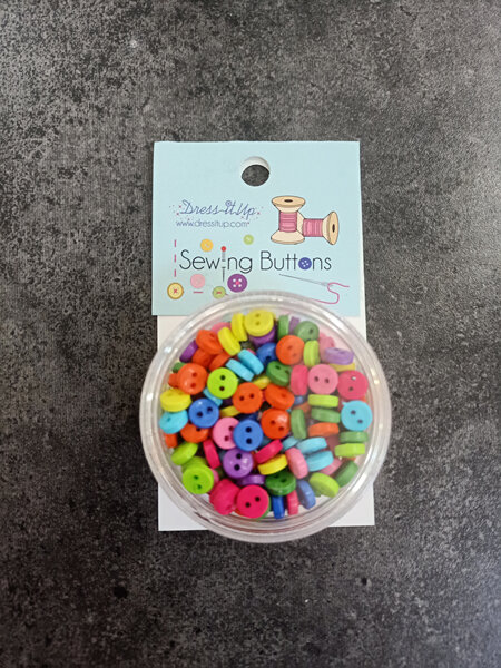 Dress it up Sewing Buttons - Candy Tones
