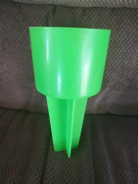 Drink Bottle/Cup Beach Holder - Green