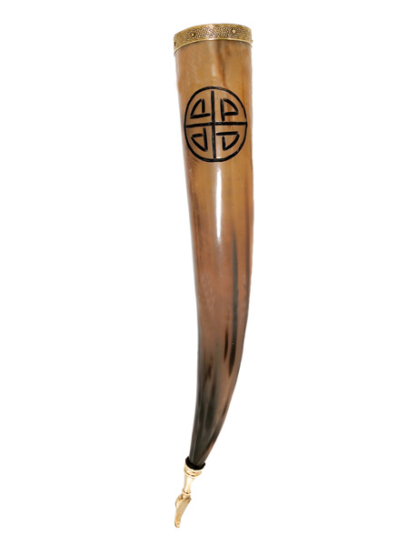Drinking Horn Type 44 - Horn with Viking Shield Knot