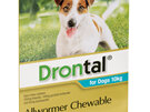 Drontal® Allwormer Chewable for Dogs 10kg or 35kg