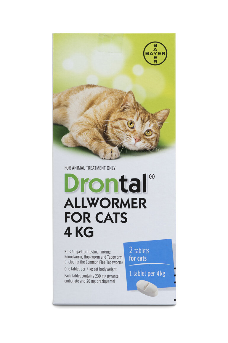 Drontal Cat Ellipsoid 4kg 2tab