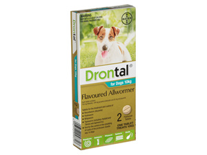 Drontal® Flavoured Allwormer for Dogs 10kg or 35kg