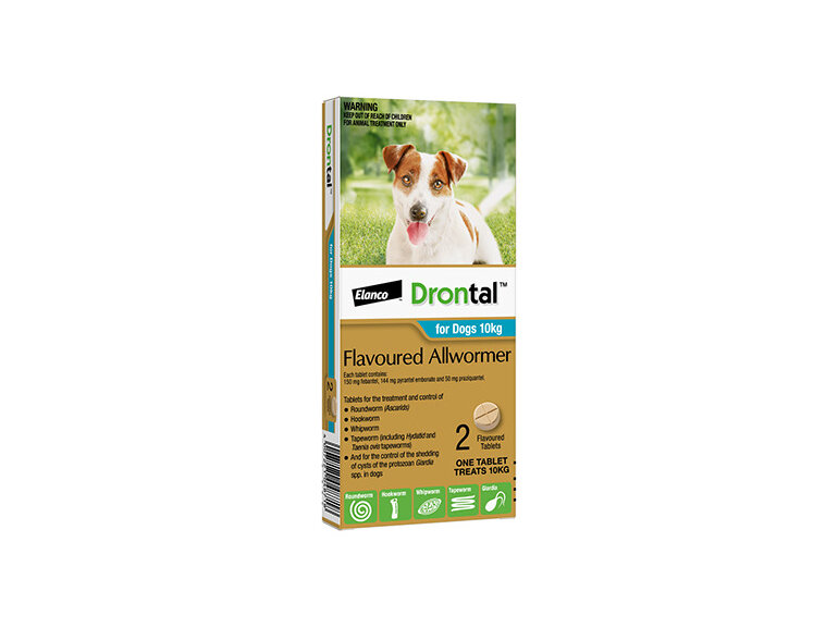 Drontal® Flavoured Allwormer for Dogs 10kg or 35kg