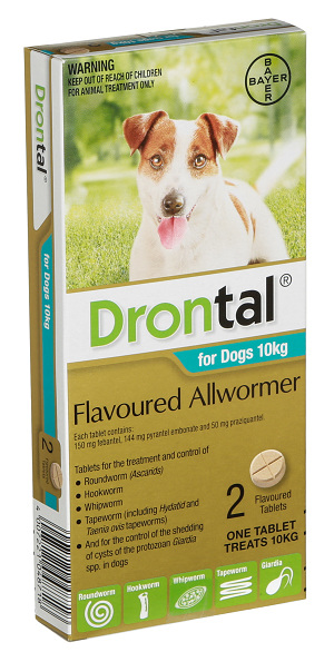 Drontal spot on wormer for dogs