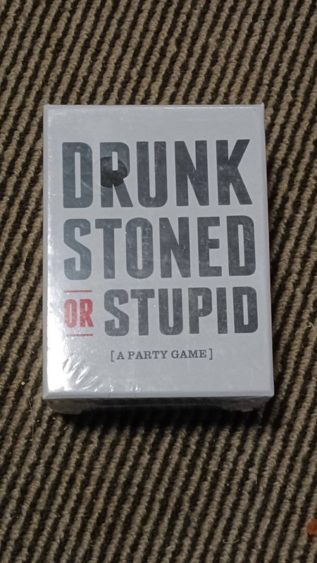 Drunk Stoned or Stupid Card Game