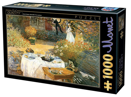 Dtoys 1000 Piece Jigsaw Puzzle:  Monet : Lunch