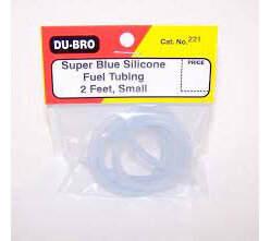 Dubro Silicone fuel tubing #222 (Medium)  BLUE 2FT