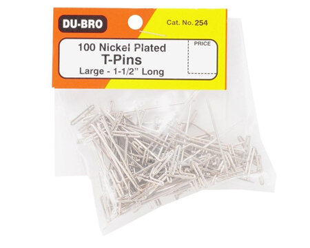 Dubro T-Pins 1.5' 100 Piece #254