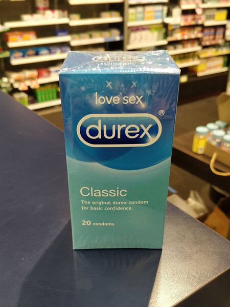 DUREX Classic Condoms 20pk