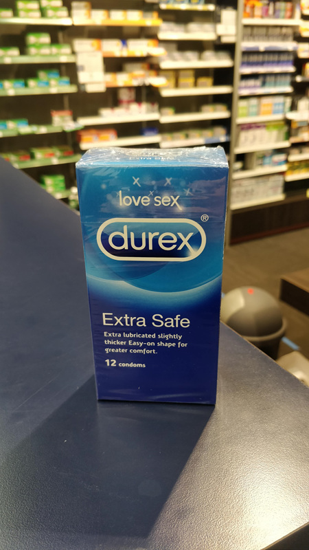 DUREX Extra Safe 12pk (no spermic