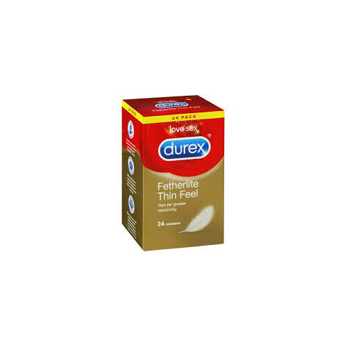 DUREX Fetherlite Thin Feel Condoms 24pk