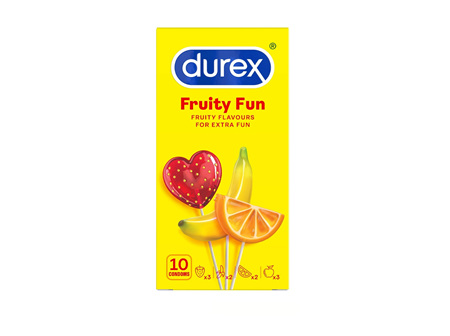 Durex Fruity Fun Condoms 10S