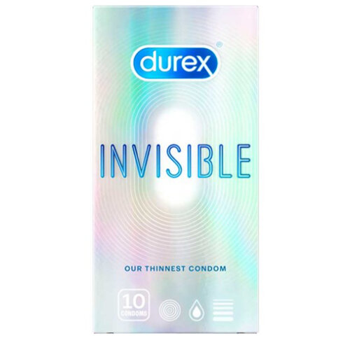 Durex Invisible Condoms 10pk