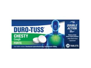 DURO-TUSS Chesty Cough Forte Tablets 24