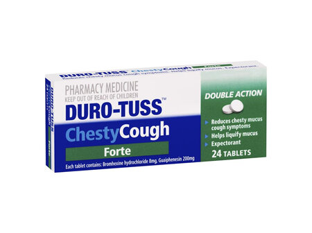 DURO-TUSS Chesty Cough Tablets Forte