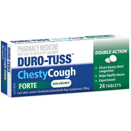 Duro-Tuss Chesty Forte 24 Tablets