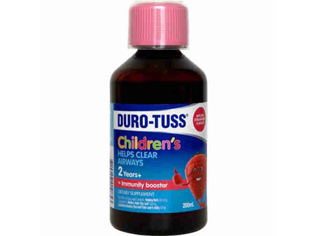 Duro-Tuss Children's 2 Years Plus Natural Strawberry 200mL