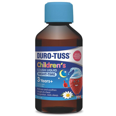 Duro-Tuss Children's Cough Liquid Night-Time  200mL