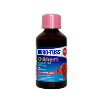 DURO-TUSS Children's Ivy Leaf Natural Strawberry Taste 200ml
