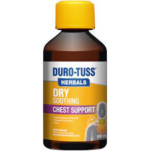 DURO-TUSS HERBAL DRY SOOTH CHEST 200ML