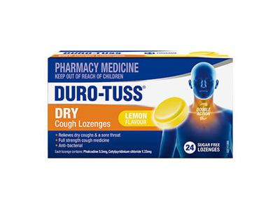 DURO-TUSS Lemon Lozenges 24