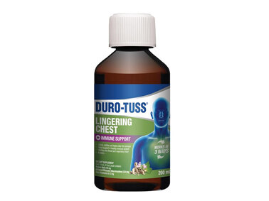 Duro-Tuss Lingering Chest + Immune Support 200ml