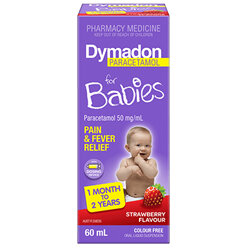 Dymadon 1 Month - 2 Years Strawberry 60mL