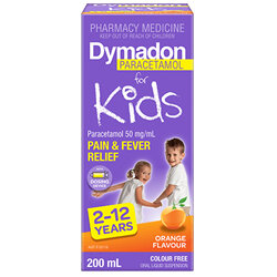 Dymadon 2-12 Years Orange 200mL
