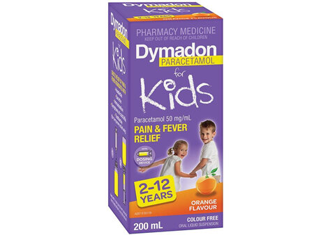 Dymadon 2-12 Years Orange 200mL