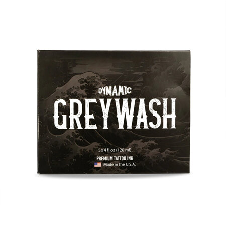 Dynamic Greywash Tattoo Ink Set —  4oz Bottles