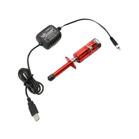 Dynamite Metered NiMh Glow Plug Driver & USB Charger