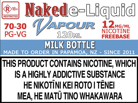 e-Liquids by Naked Vapour