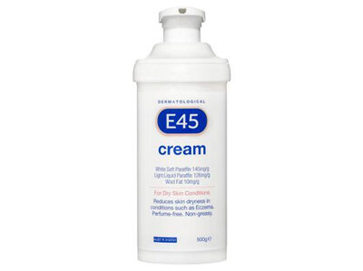 E45 Moisturising Cream Pump 500g
