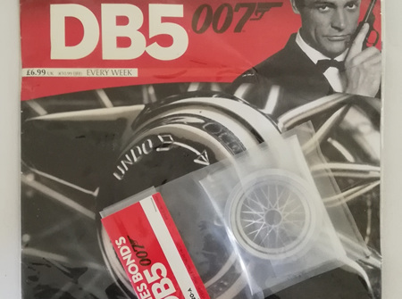 Eaglemoss 1/8 James Bond DB5 Weekly Magazine Issue 20