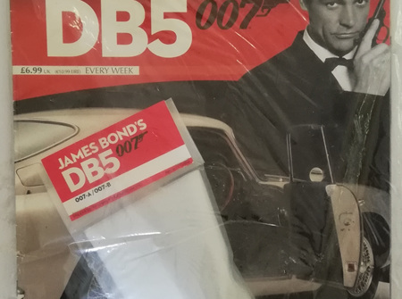 Eaglemoss 1/8 James Bond DB5 Weekly Magazine Issue 7