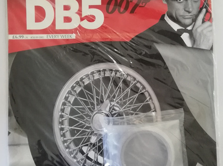 Eaglemoss 1/8 James Bond DB5 Weekly Magazine Issue 21