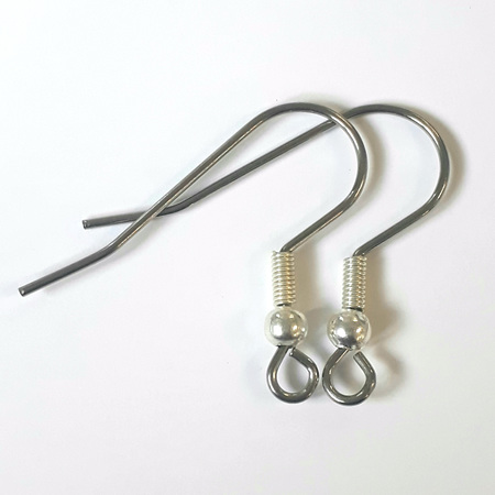 Earwire - Stainless Steel and Silver