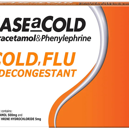 EASEaCOLD Cold, Flu + Decongestant 20 Tablets