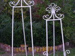 Easels Cream Wrought Iron